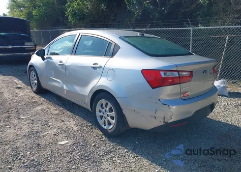 2013 Kia Rio Lx из США, поврежденный, VIN KNADM4A39D6224101